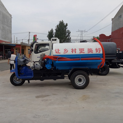 城市清潔利器 天宏吸糞車家族全解析——從三輪到四輪，再到小型柴油抽糞車與吸污車
